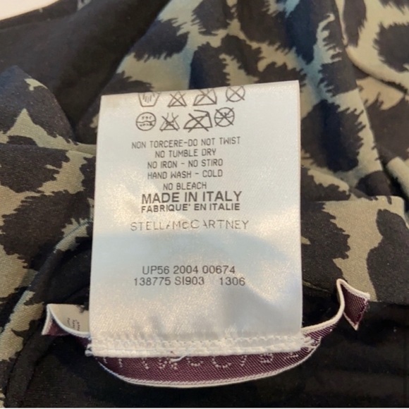 HOST PICK! NWOT Stella McCartney Leopard Print Swimsuit, Size 4 / 6 - Picture 6 of 7